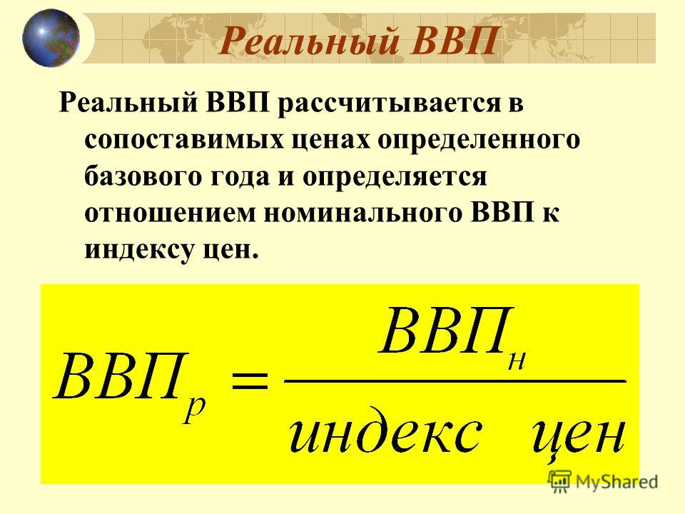 Номинальный и реальный ввп презентация 11 класс