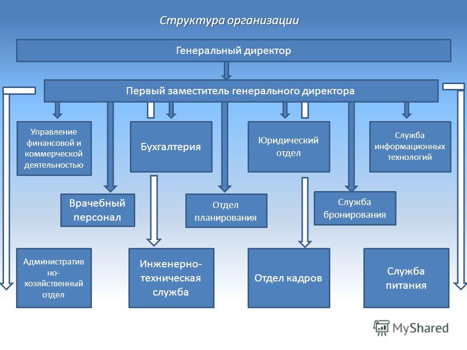 Структура правовой организации