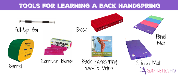 tools for learning a backhandspring