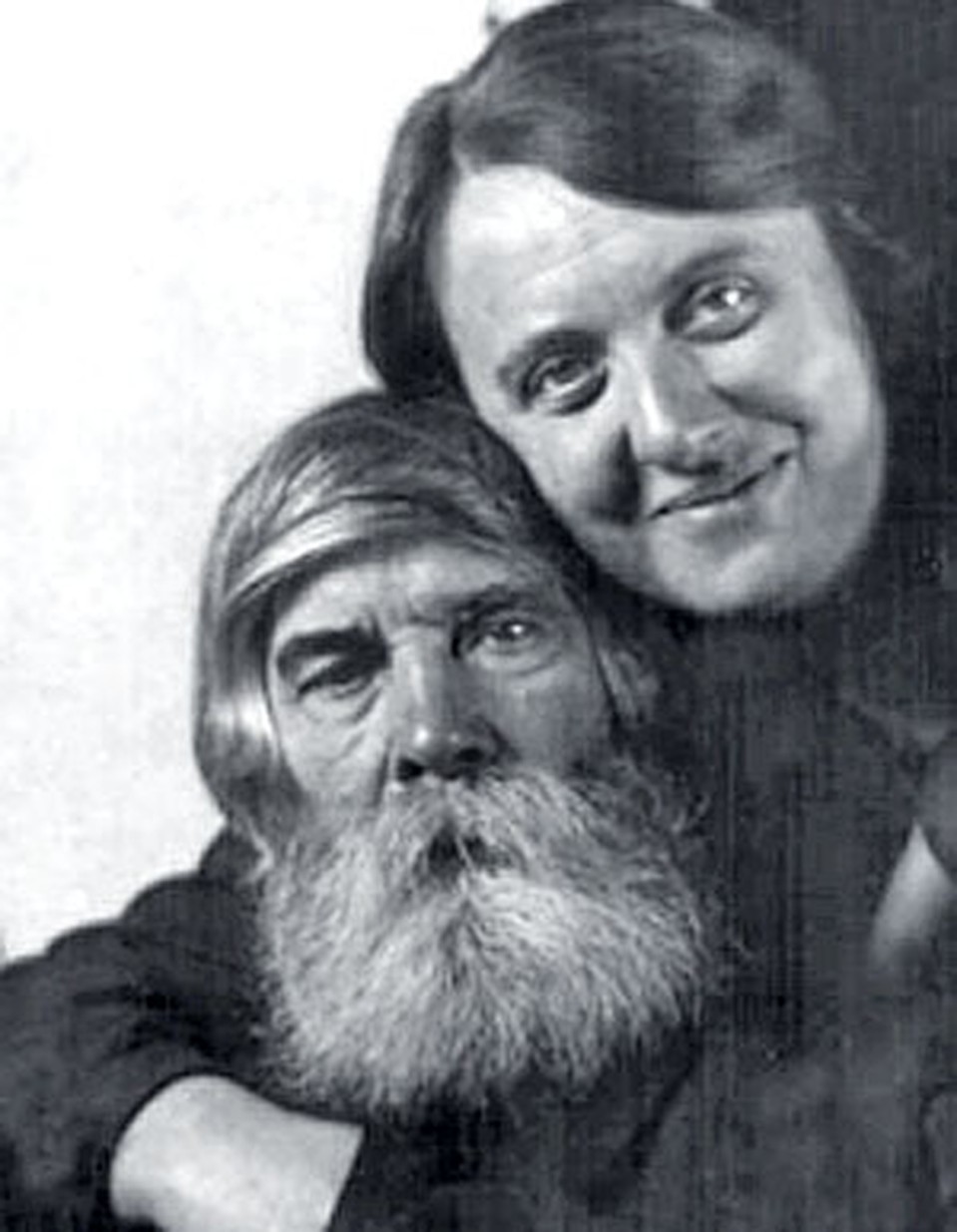 Владимир Михайлович Бехтерев и его сторая жена Берта 