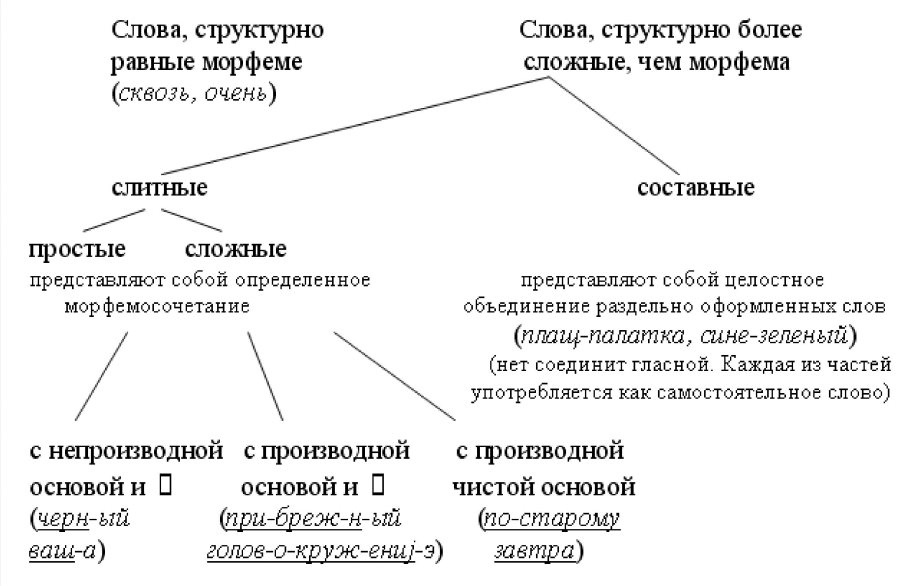 Схема строения текста 6 класс разумовская