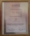 Сертификат MATRIX